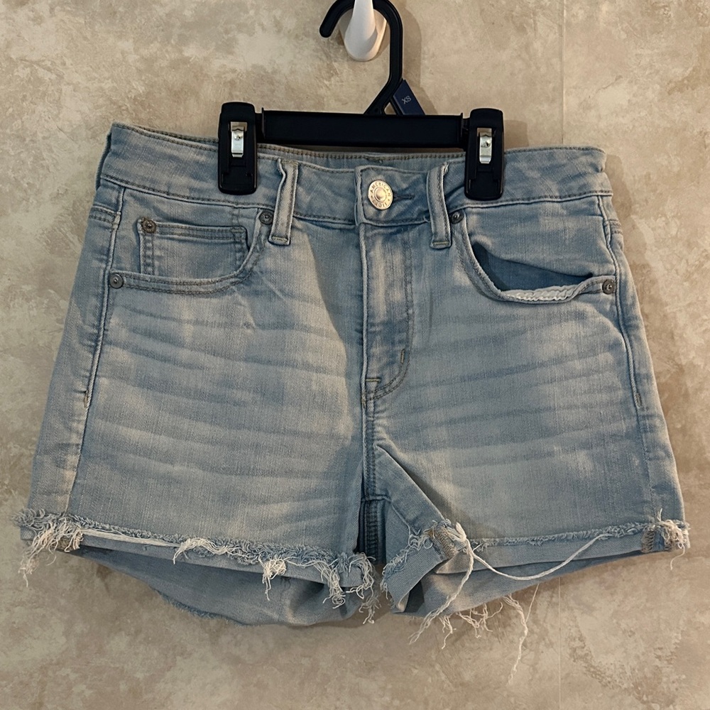 American Eagle Outfitters Light Wash Jean Shorts